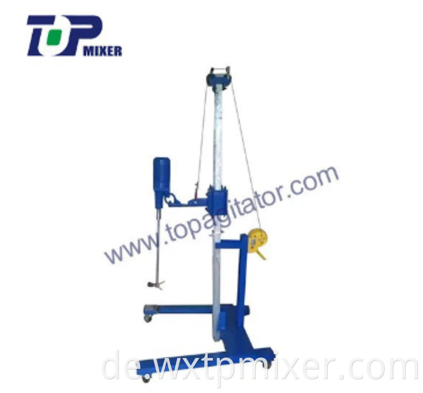 Lightweight Mobile Mixer Liquid Mixer High Speed Mixer